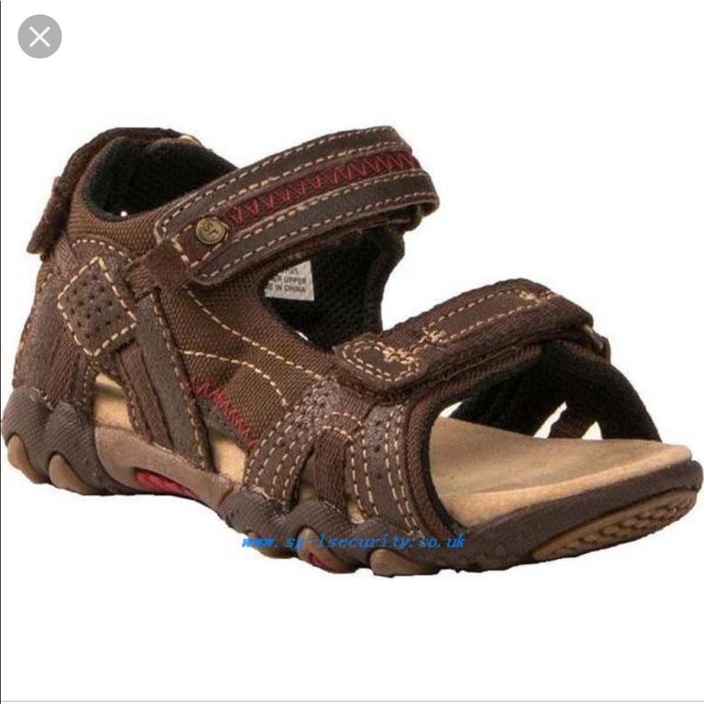 Stride Rite Brown Little Kid Sandals Size 9M